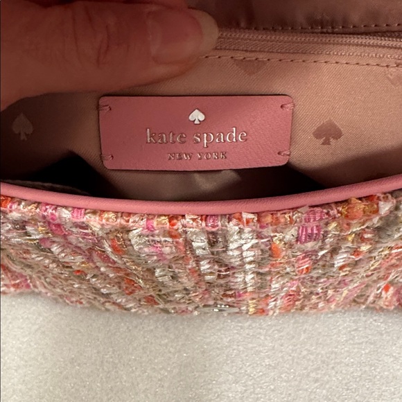 Kate Spade briar lane tweed emerlyn shoulder crossbody bag purse - Picture 8 of 12